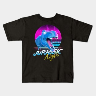 Rad T-Rex - Jurassic Nights Kids T-Shirt